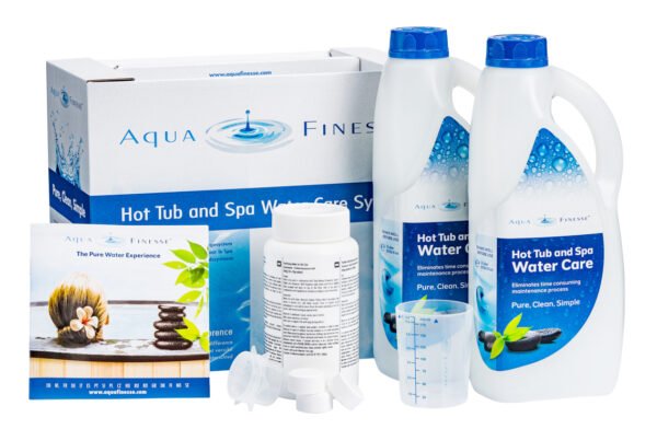 AquaFinesse hot tub water care box