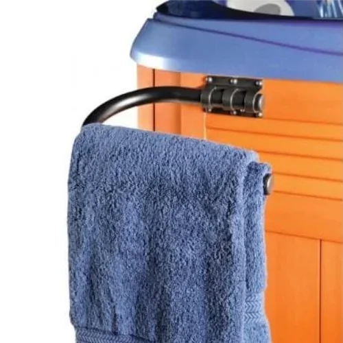 Handdoekhouder voor aan je Spa