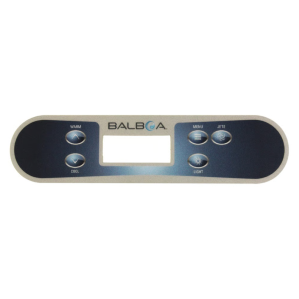 Balboa TP540 Overlay, 5 knoppen 1 Pump bedieningspaneel sticker